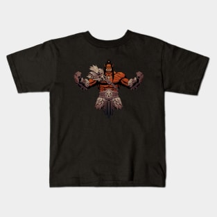 Fel Orc Flexing Kids T-Shirt